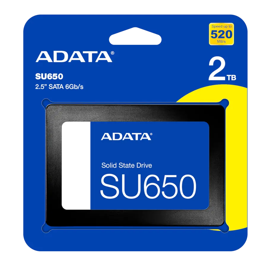 DISCO SÓLIDO SSD ADATA ULTIMATE SU650 2TB SATA 2.5" 520MB/S