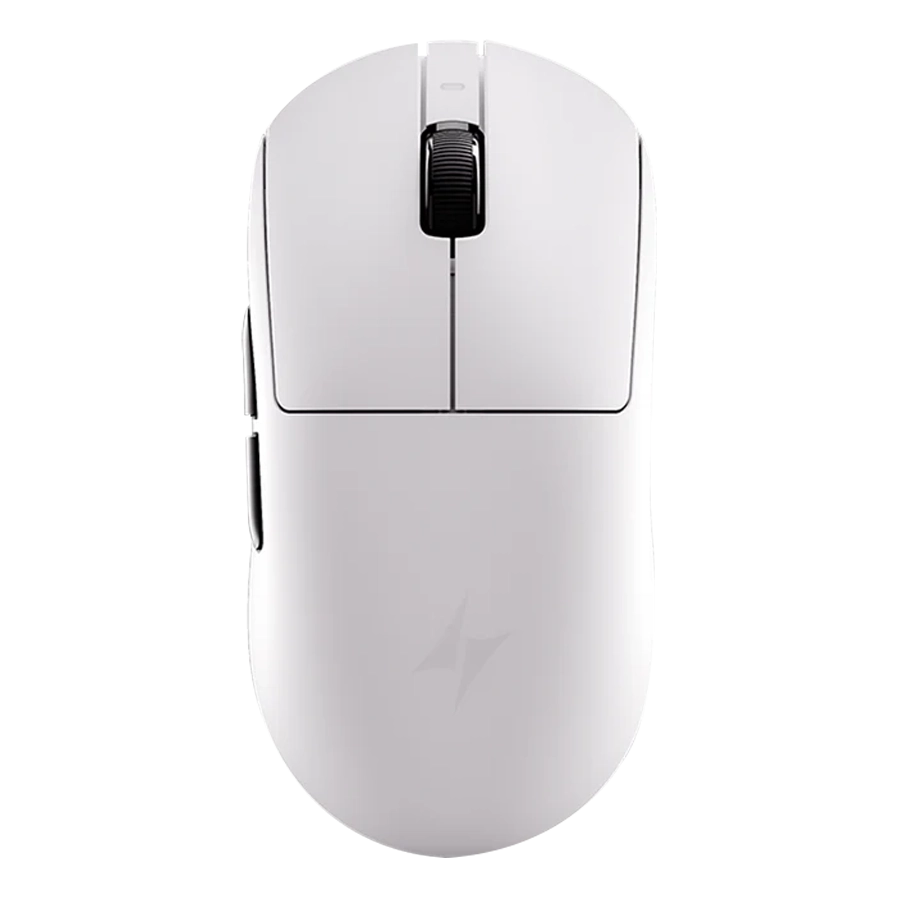 Mouse Inalámbrico Gamer ATK A9 PLUS 2.0 26K DPI 1000Hz 57g PAW3395 BT/2.4G/USB Recargable Blanco
