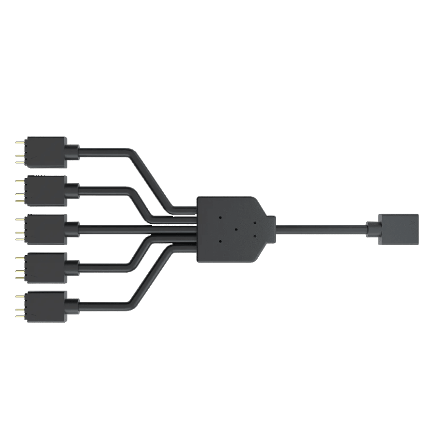 Adaptador ARGB Cooler Master Cable Divisor de 1 a 5 ARGB Splitter