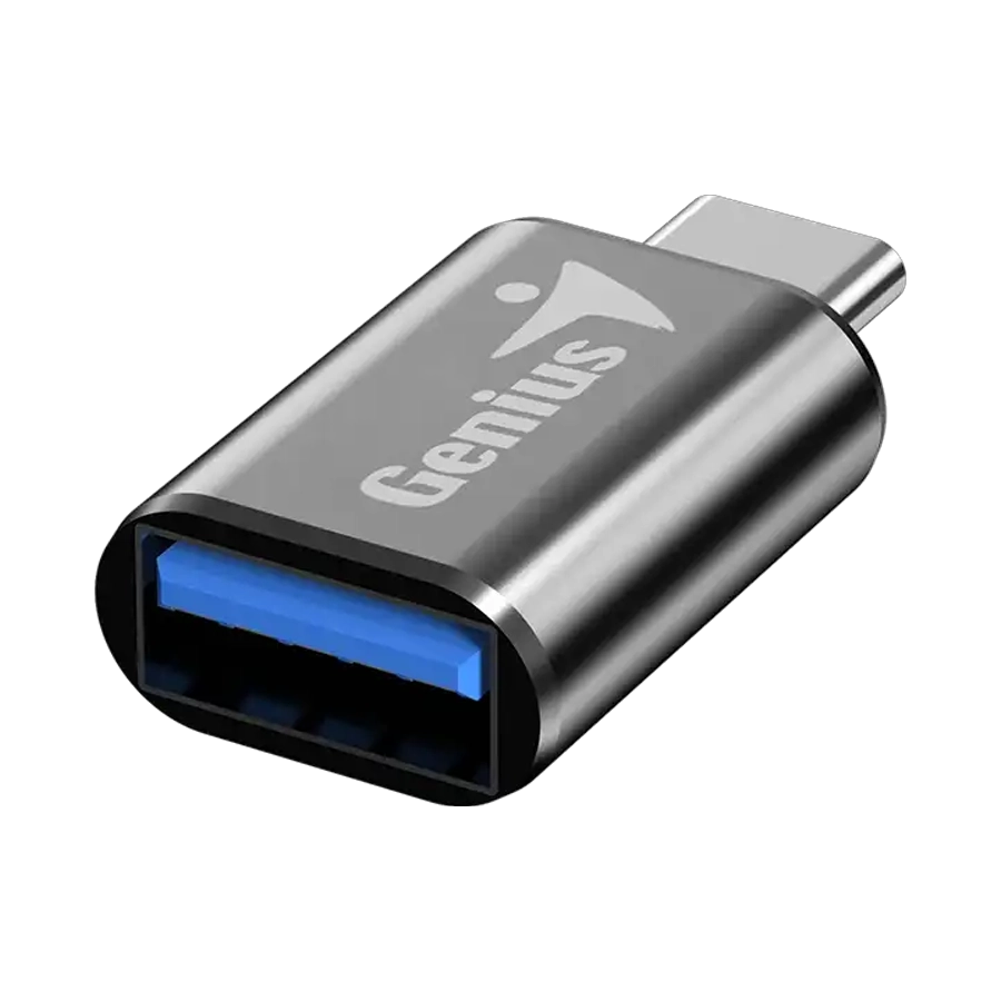 Adaptador Genius ACC-C2A USB-C Macho a USB-A Hembra 3.0