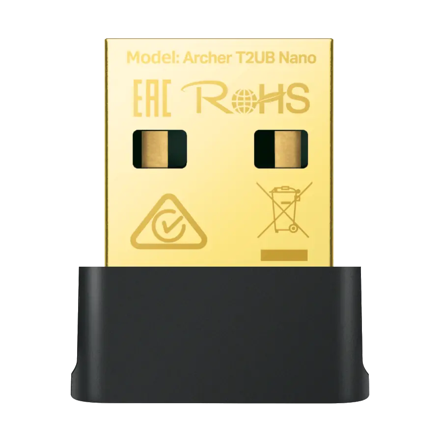 Adaptador Wi-Fi + Bluetooth TP-Link Archer T2UB Nano AC600 BT 4.2 USB