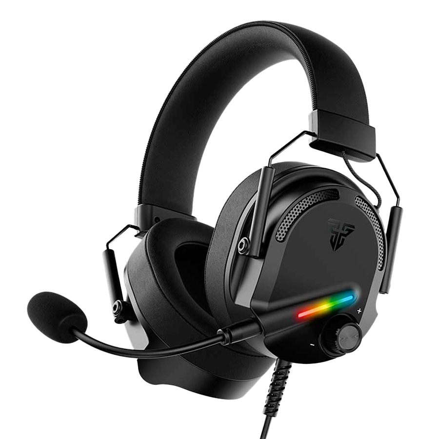 Auriculares Headset Gamer Fantech Alto 7.1 HG26 Surround 50mm RGB USB PC PS4 PS5 Negro