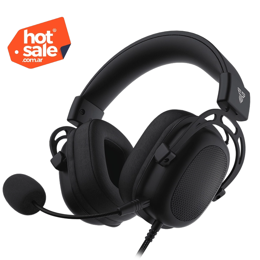 Auriculares Gamer Multiplataforma Fantech Sonata MH90 53mm 3.5mm Negro