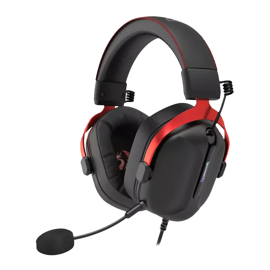 Auriculares Headset Redragon Cybill H312 7.1 Surround 50mm USB RGB Negro