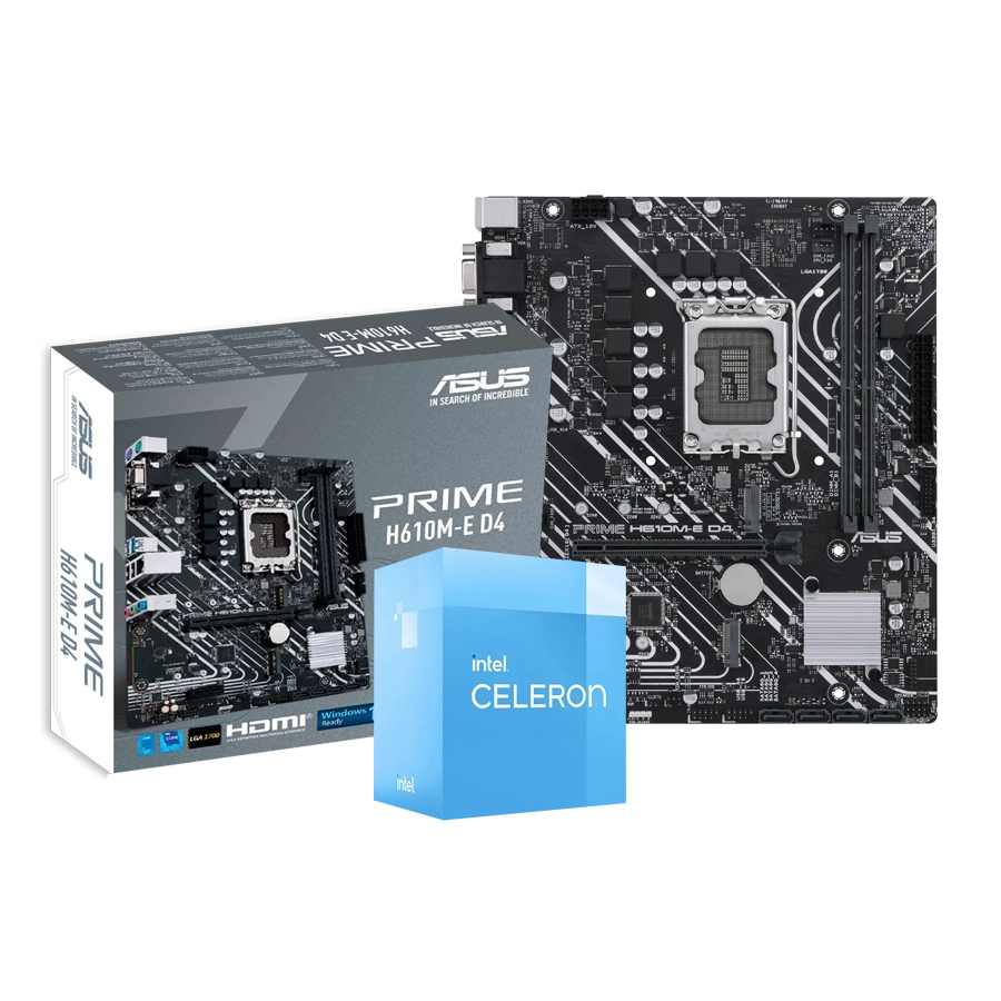 Combo Actualización Intel Celeron G6900 + H610M DDR4