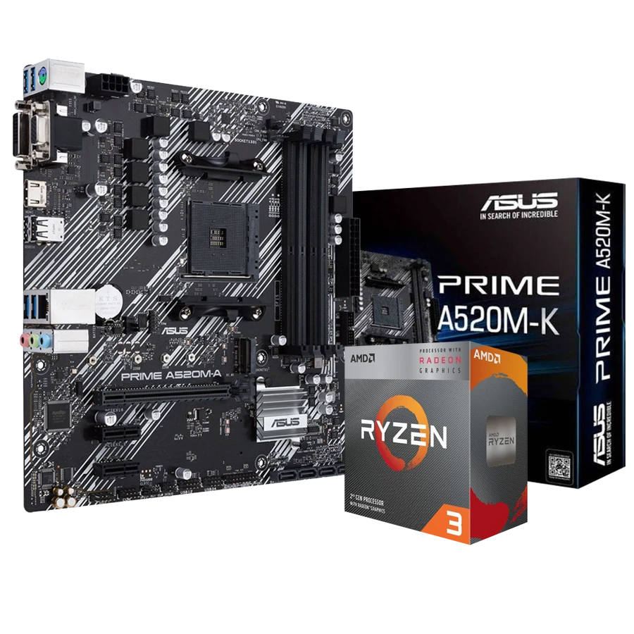 Combo Actualización: Ryzen 3 3200G + A520M