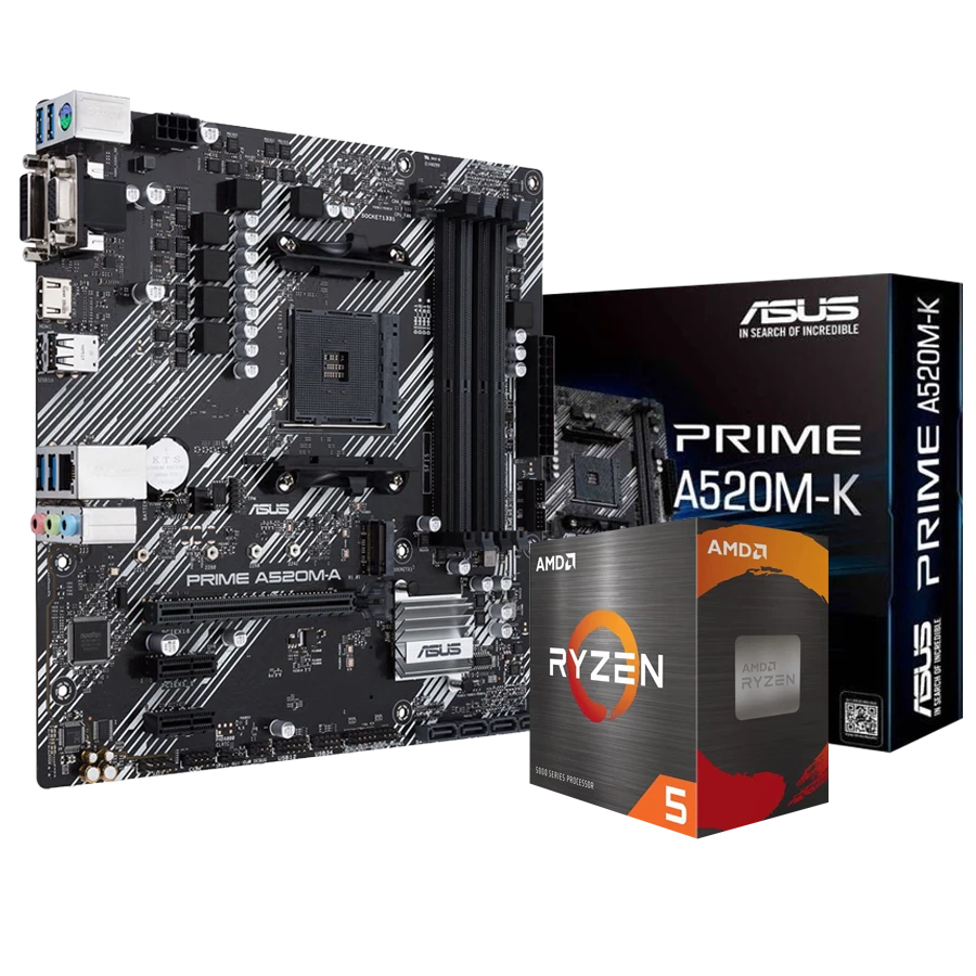 Combo Actualizacion Ryzen 4500 + A520M *REQUIERE PLACA DE VIDEO*