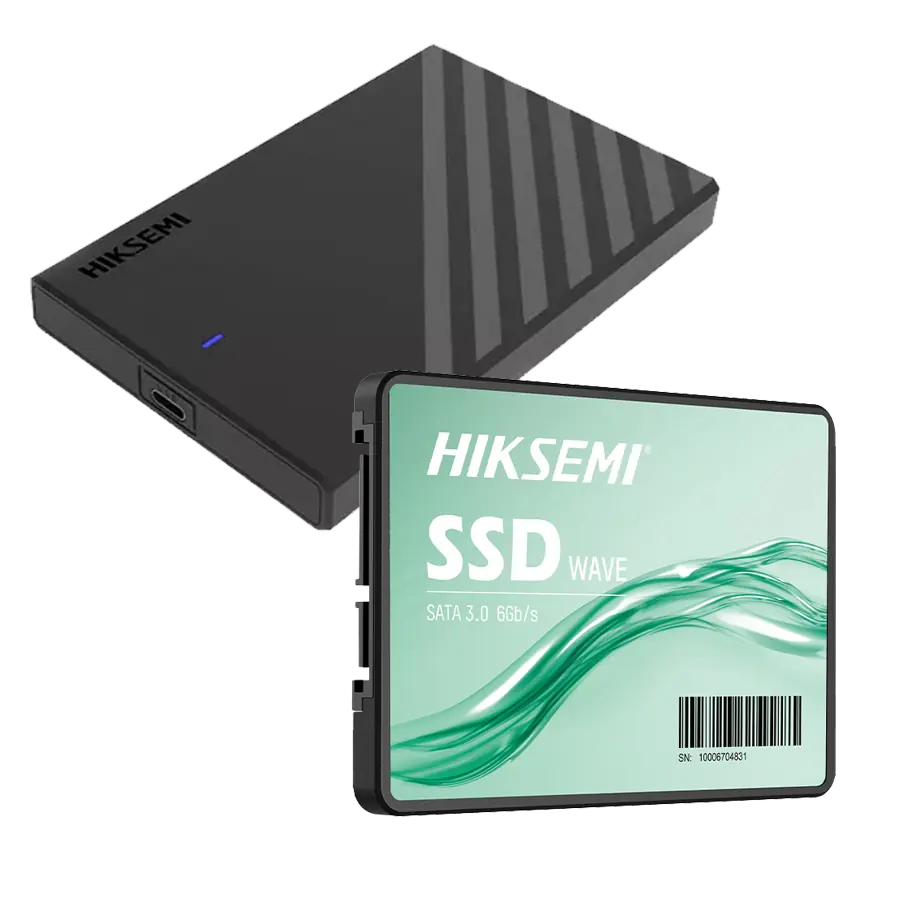 COMBO CARRY DISK HIKSEMI MHC201 + SSD WAVE 480GB SATA 2.5"