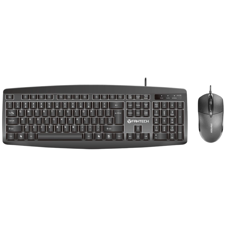 Combo Teclado y Mouse Fantech KM-100 Inglés US