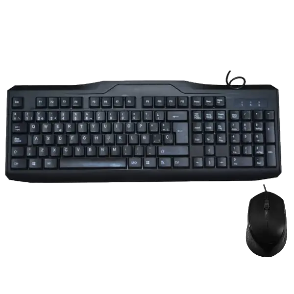 Combo Teclado y Mouse iMicro KB-US9851S + MO-205U USB Español ES