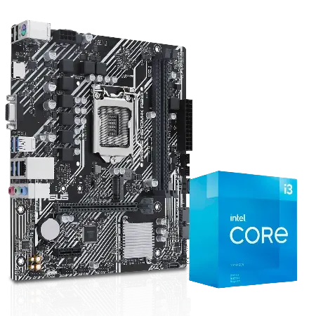 Combo Actualizacion Intel Core i3 10105F + H510M *REQUIERE PLACA DE VIDEO
