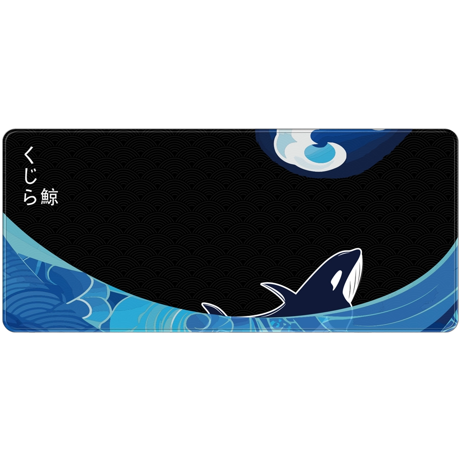 DESKMAT FANTECH ATO MP905 KUJIRA UMI 900X400X4MM SPEED & CONTROL NEGRO