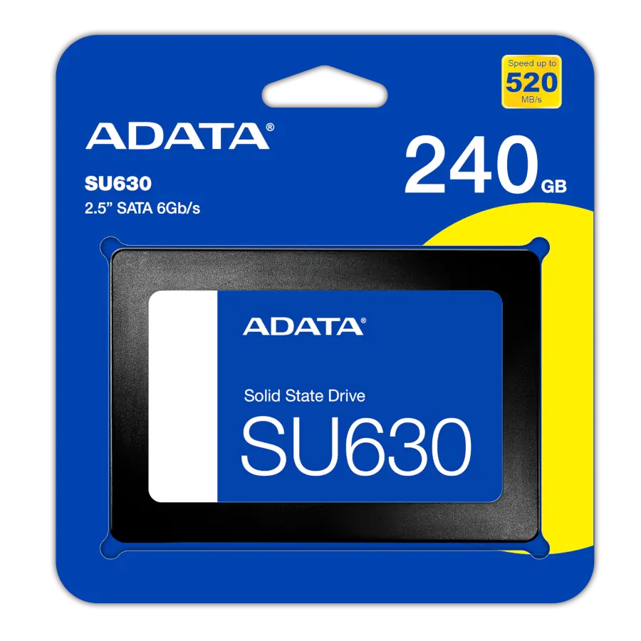 Disco Sólido SSD ADATA Ultimate SU630 240GB SATA 520MB/s 2.5"