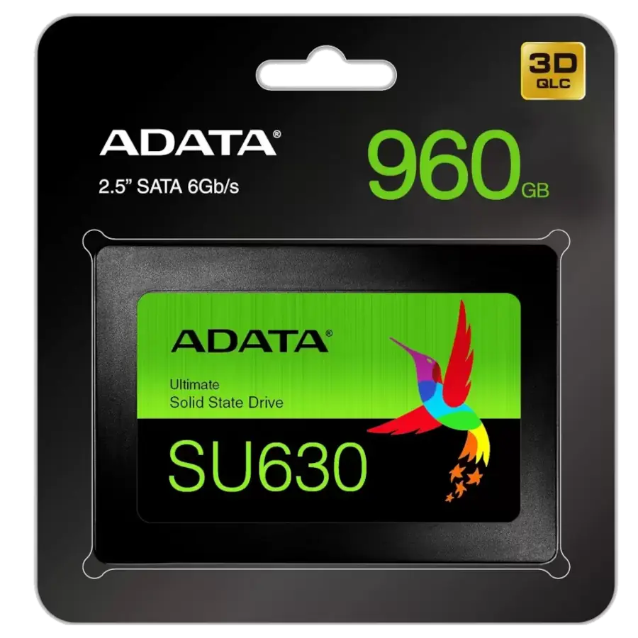 DISCO SÓLIDO SSD ADATA ULTIMATE SU630 960GB SATA 520MB/S 2.5"