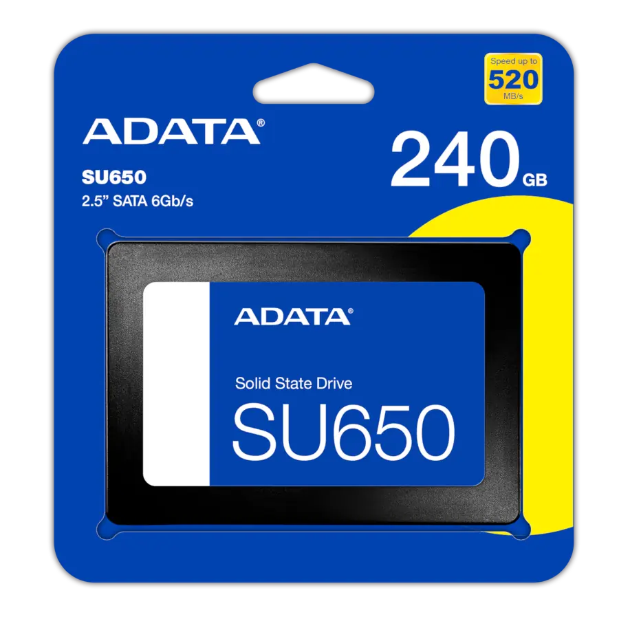 Disco Sólido SSD ADATA Ultimate SU650 240GB SATA 2.5" 520MB/s