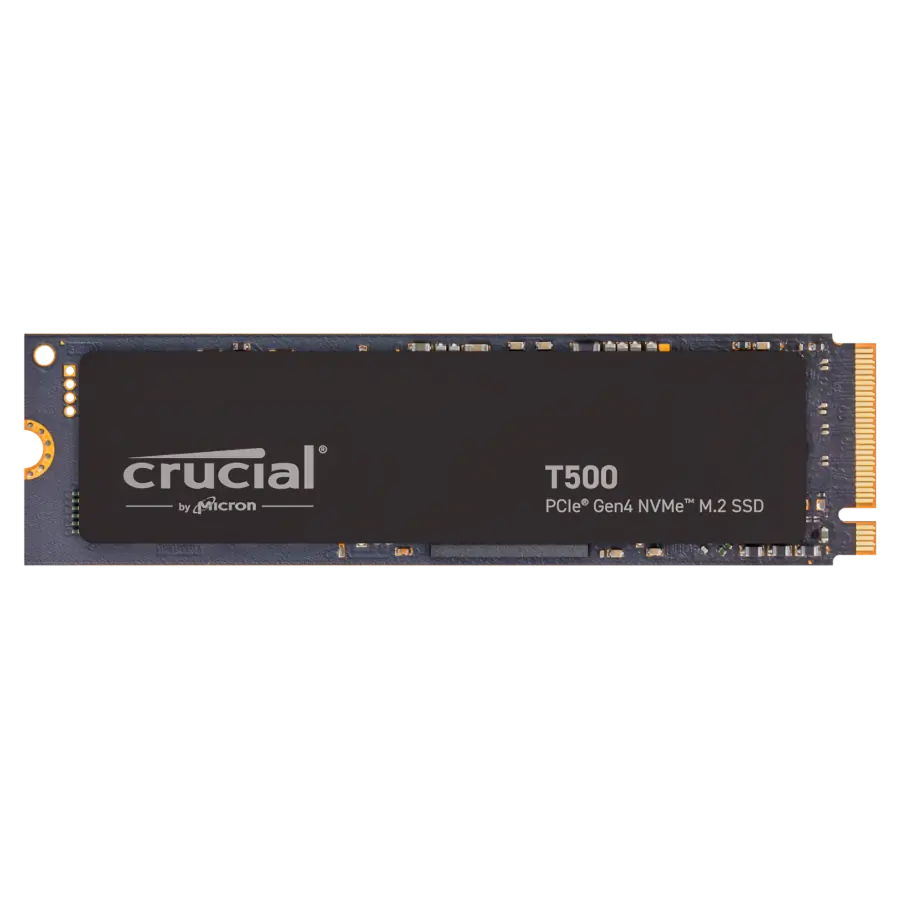 Disco Sólido SSD Crucial T500 1TB M.2 2280 NVMe PCIe Gen4 x4 7300MB/s