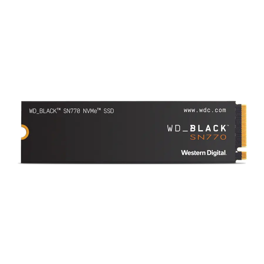Disco Sólido SSD Western Digital WD_BLACK SN770 500GB M.2 2280 PCIe Gen4 x4 NVMe 5000MB/s