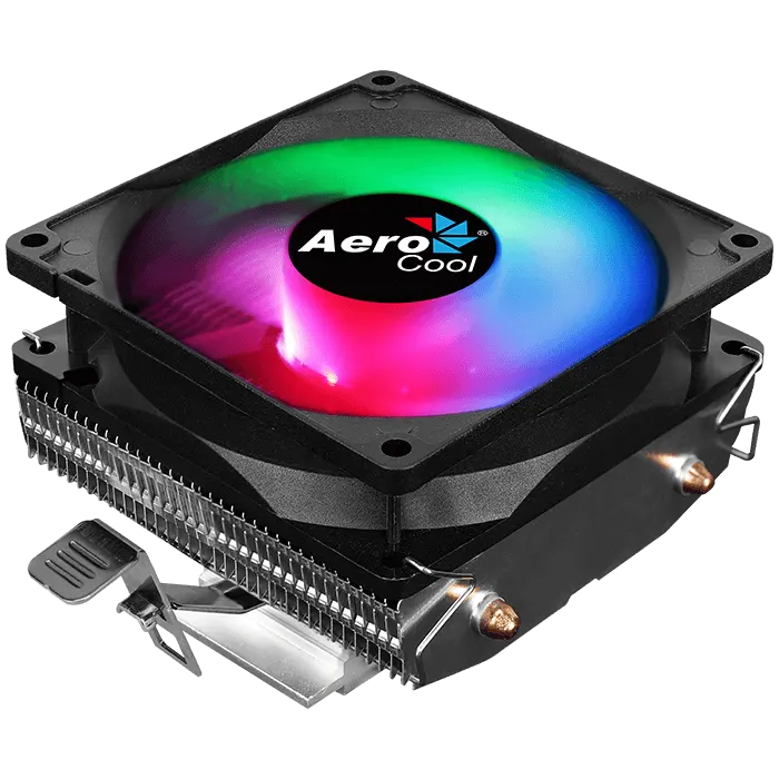 DISIPADOR AIR COOLER CPU AEROCOOL AIR FROST 2 78MM TDP 110W FRGB AMD INTEL