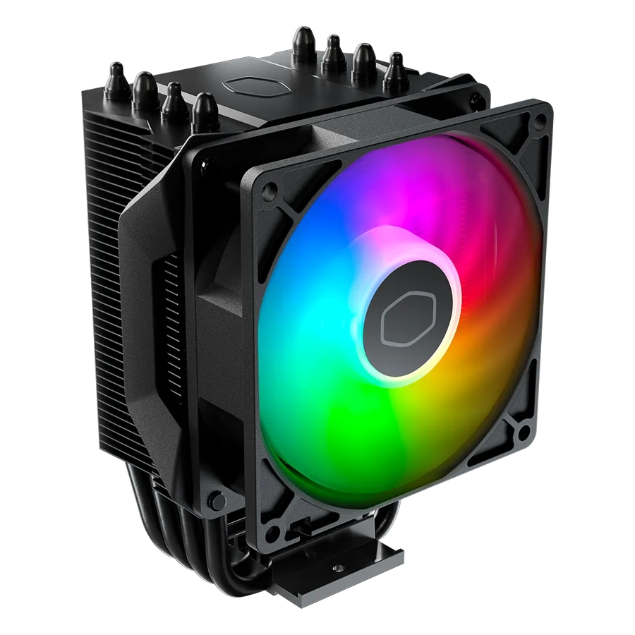 DISIPADOR CPU COOLER MASTER HYPER 411 NANO ARGB 136MM PWM 4PIN NEGRO COMP. AM5 1700
