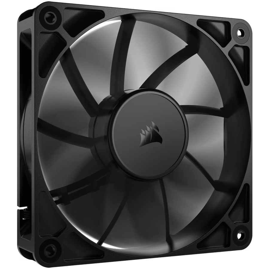 FAN COOLER CORSAIR RS120 120MM 2100 RPM PWM 4PIN NEGRO