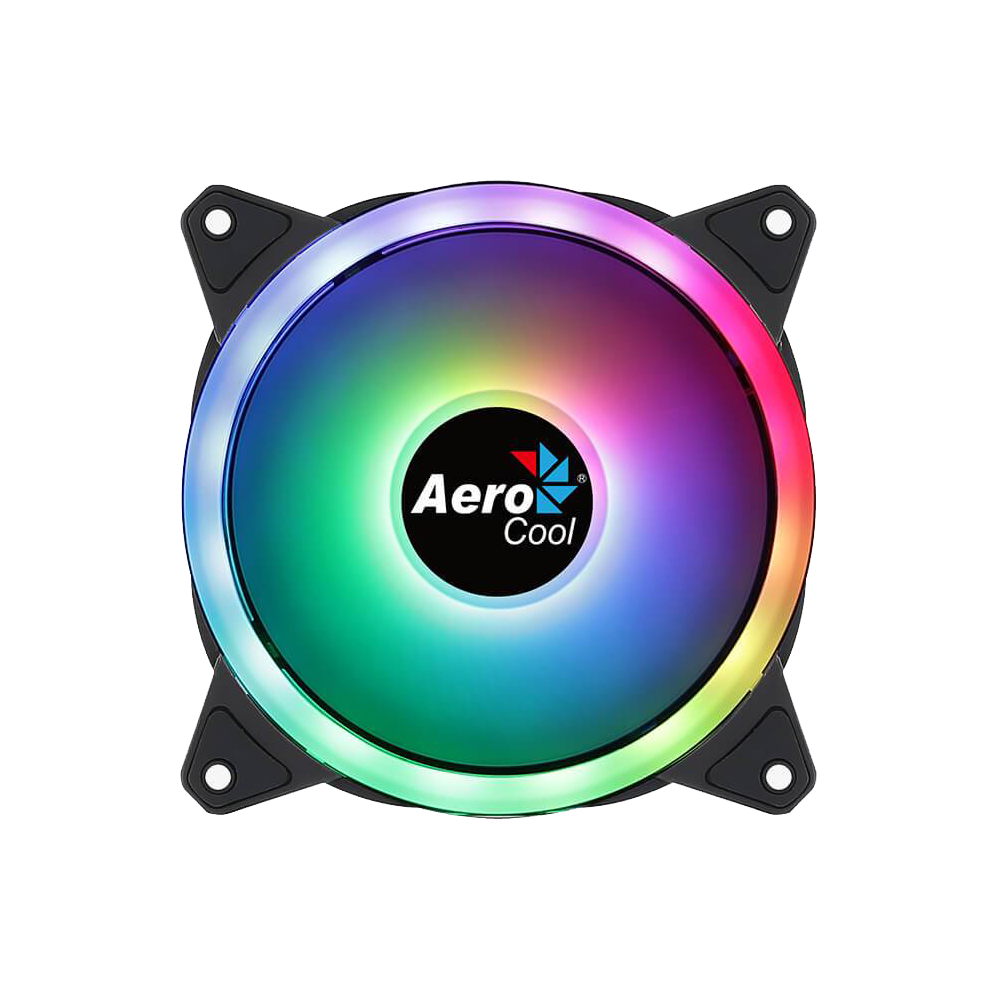 FAN COOLER AEROCOOL DUO 12 120MM ARGB 1000RPM 6PIN/4PIN