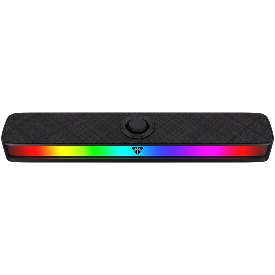 PARLANTE PORTÁTIL GAMER FANTECH GROOVE BAR PRO BS151 2" 10W MICRÓFONO RGB BT USB NEGRO