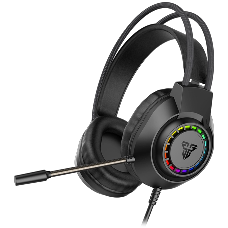 AURICULARES GAMER FANTECH PORTAL HQ55 50MM RGB USB TRS 2X 3.5MM NEGRO C/ ADAPTADOR TRRS