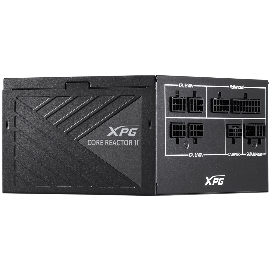Fuente XPG CORE REACTOR II 1200W 80 PLUS Gold Full Modular ATX 3.0 12VHPWR Negro