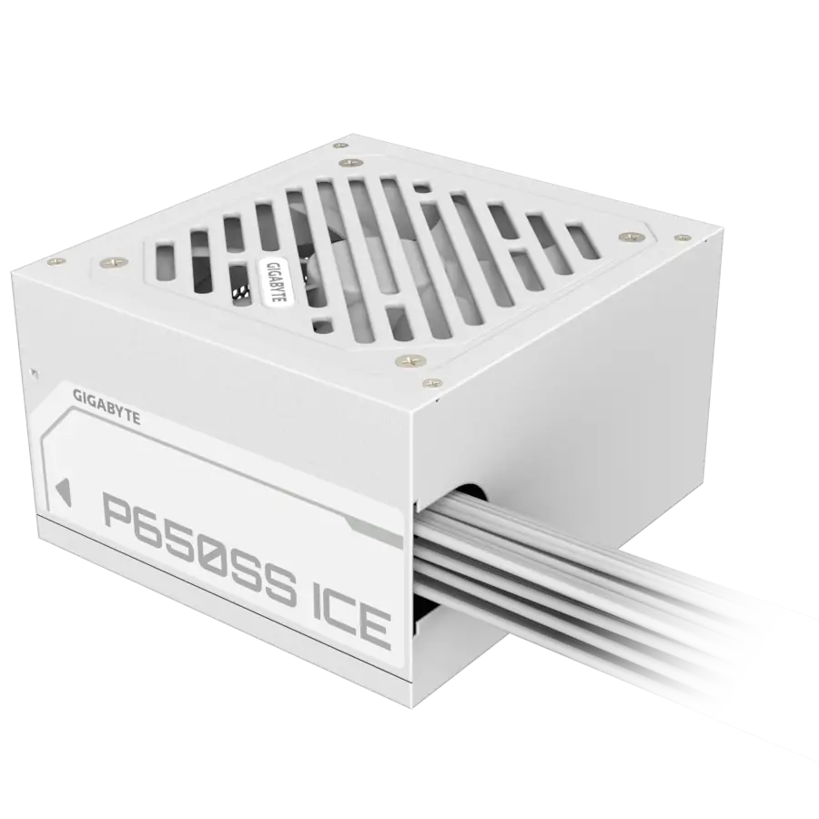 FUENTE GIGABYTE P650SS ICE 650W 80 PLUS SILVER ATX 3.1 BLANCO