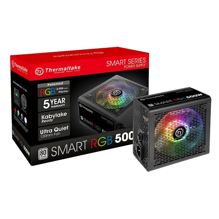 Fuente Thermaltake Smart RGB 500W 80+ White