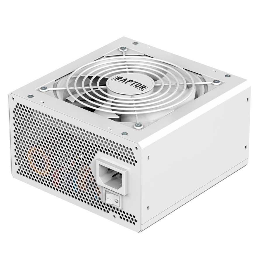 FUENTE RAPTOR VOLT 1000W 80 PLUS GOLD FULL MODULAR PCIE 5.1 BLANCO