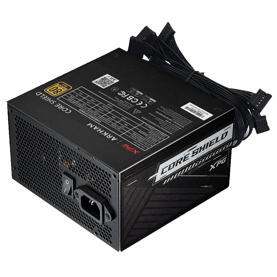 FUENTE DE ALIMENTACIÓN ARKHAM BY XPG CORE SHIELD 750W 80 PLUS GOLD ATX 3,1 12V-2×6 OEM