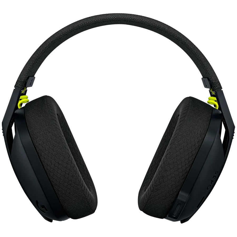 Auriculares Inalámbricos Gamer Logitech G435 LIGHTSPEED Bluetooth 40mm Negro y Amarillo