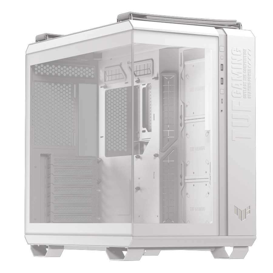 GABINETE ASUS TUF GAMING GT502 HORIZON MID TOWER ATX TG BLANCO