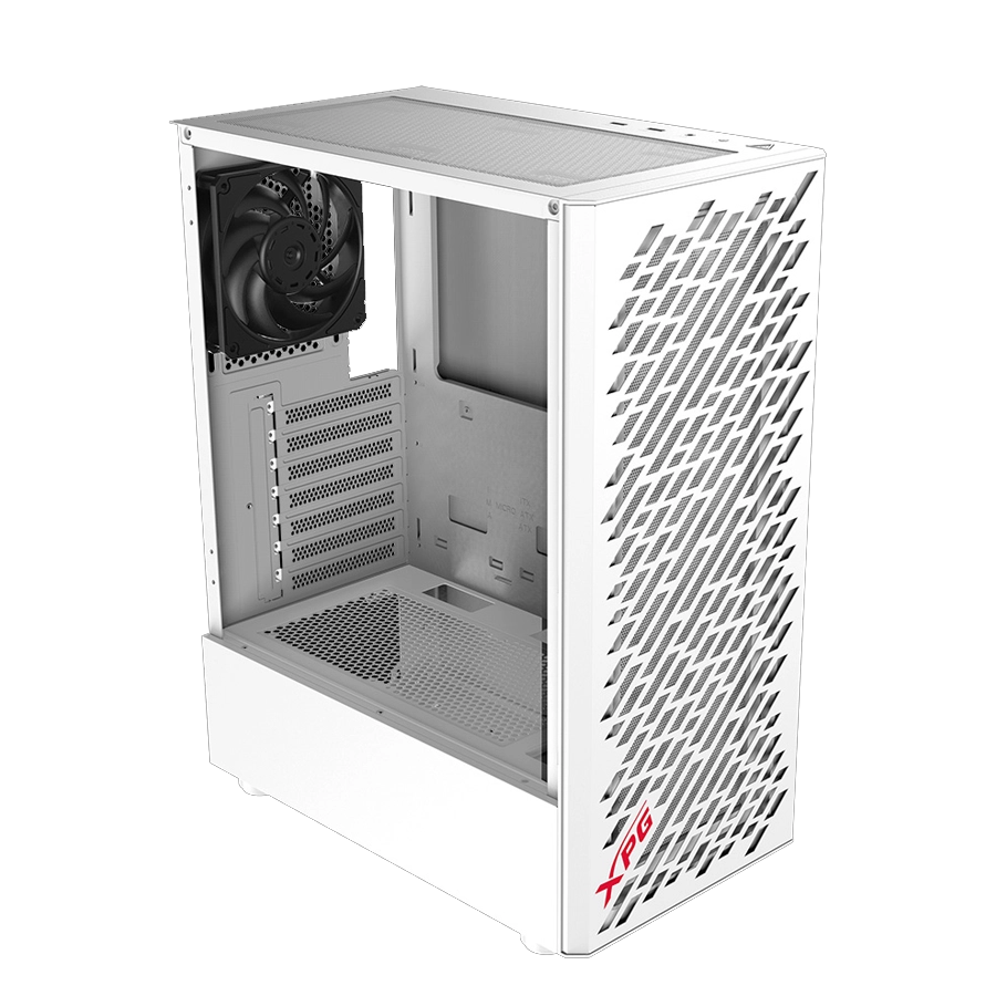 Gabinete XPG VALOR AIR Mid Tower ATX TG 4xFan Blanco