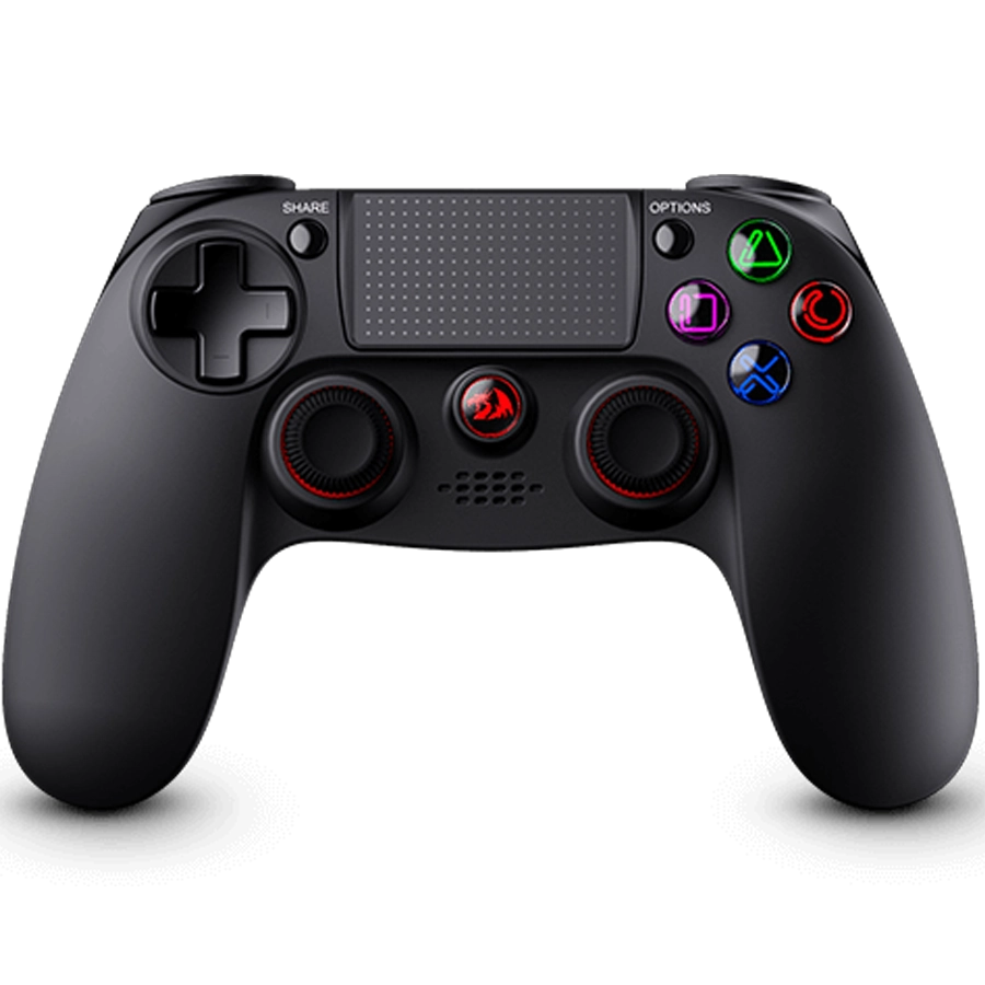 Gamepad Bluetooth Redragon Juno G818 Recargable Touchpad Movimiento USB PC PS4 PS3 Android iOS
