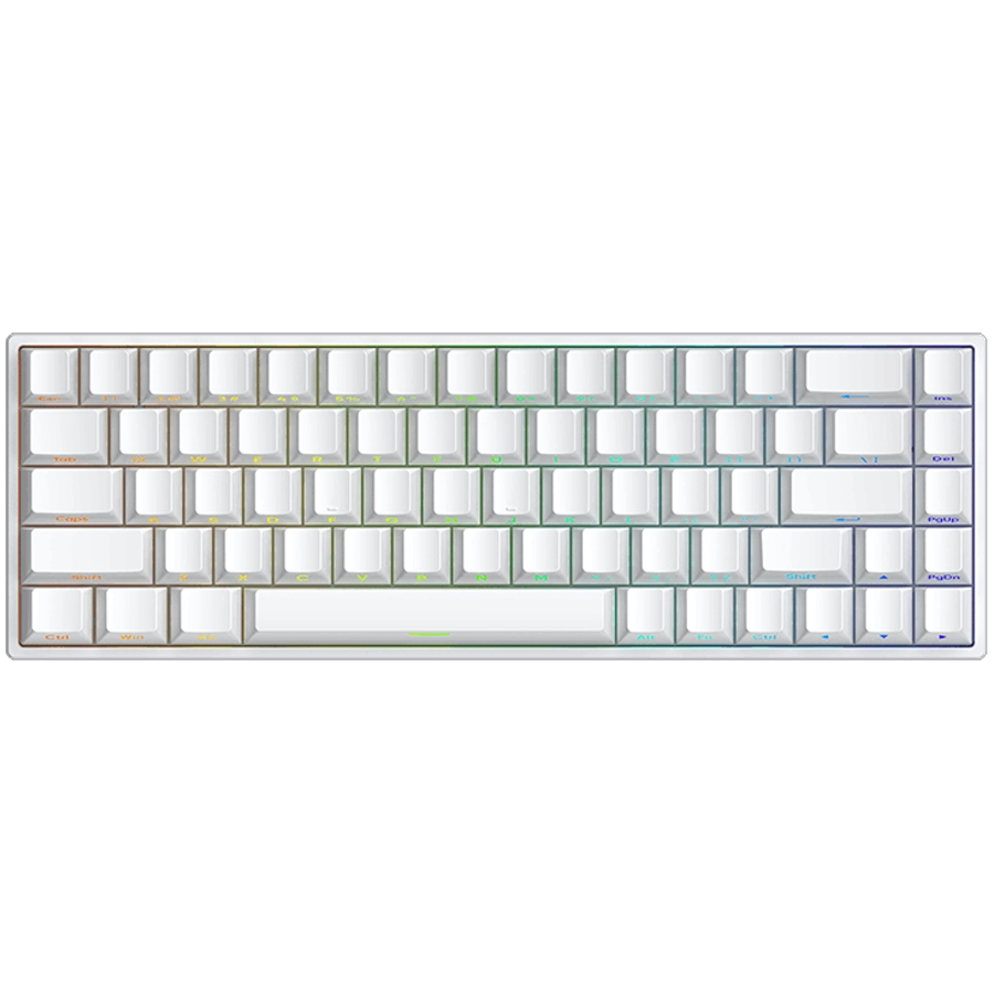Teclado Magnético IROK MARS68 PRO 65% 8000Hz RGB Switch Purple Star Blanco Inglés US
