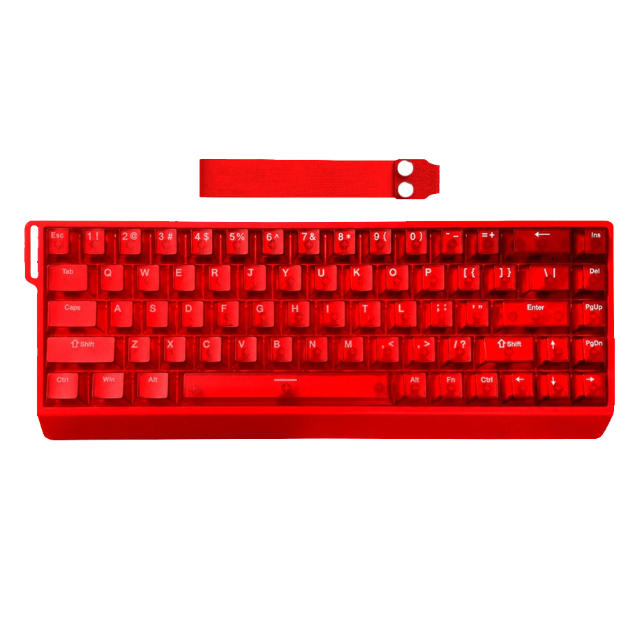 Teclado Magnético IROK MERCURY68 PRO 65% 8000Hz RGB Switch Starlight Rojo Inglés US