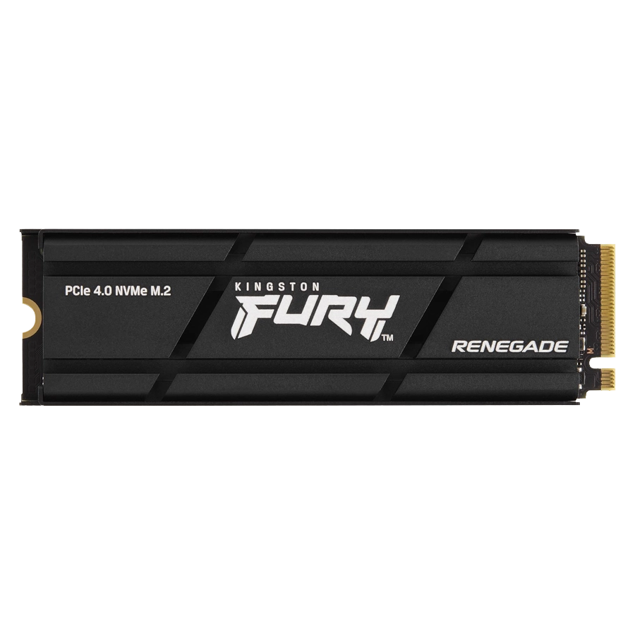Disco Sólido SSD Kingston FURY Renegade 4TB M.2 2280 NVME PCIe Gen4x4 7300MB/s c/ Disipador de Calor