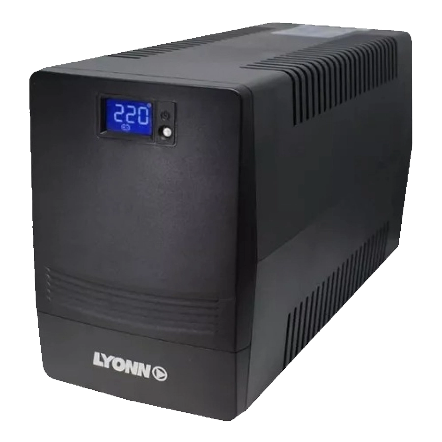 UPS LYONN CTB-2000-AP LCD DISPLAY 2000VA 50HZ 4X TOMAS