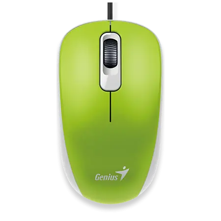 Mouse Genius DX-110 G5 Ambidiestro USB Verde
