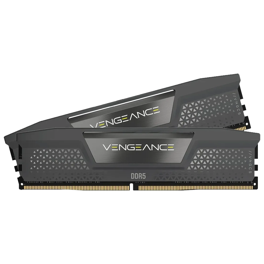 KIT MEMORIA RAM CORSAIR VENGEANCE DDR5 32GB (2X16GB) 6000MT/S CL30 1.40V EXPO XMP GRIS