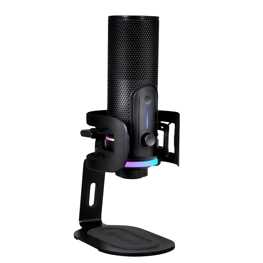 Micrófono profesional Streamplify MIC PRO RGB Black 