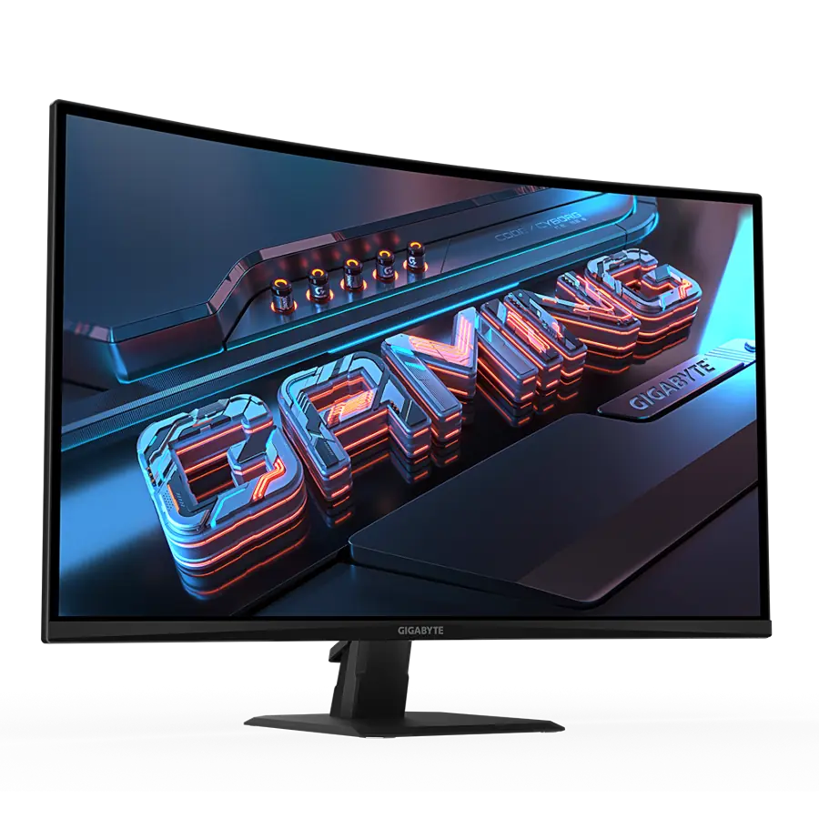 Monitor Curvo Gamer GIGABYTE GS32QC 31,5" QHD 1440p 170Hz 1ms VA 1500R HDR
