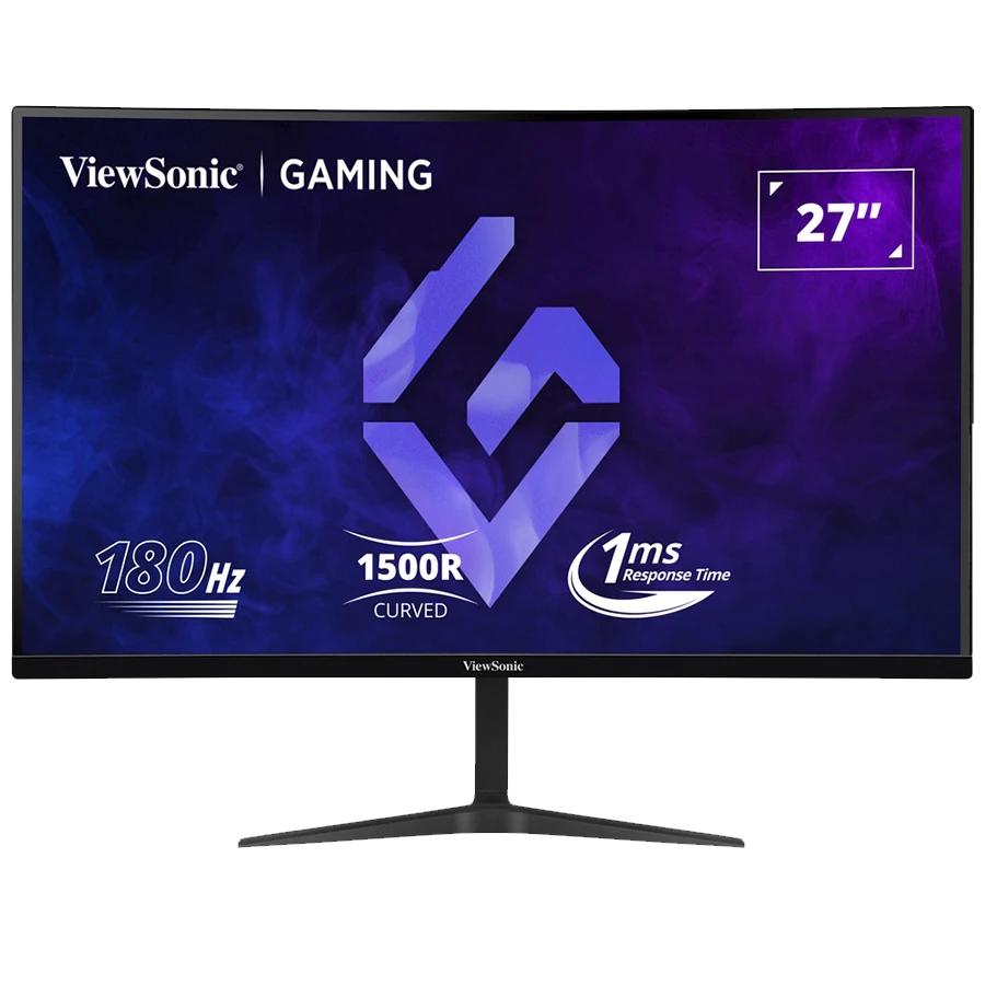 Monitor Curvo ViewSonic VX2718-2KPC-MHD 27" 1500R QHD 1440p 180Hz 1ms VA HDR10 FreeSync Premium
