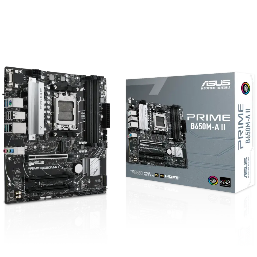 Motherboard ASUS PRIME B650M-A II DDR5 mATX AMD AM5