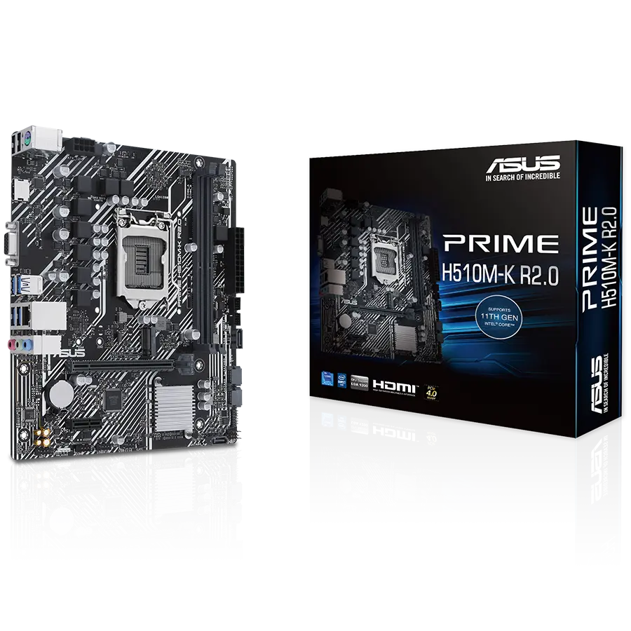 Motherboard ASUS PRIME H510M-K R2.0 mATX H470 Intel LGA1200