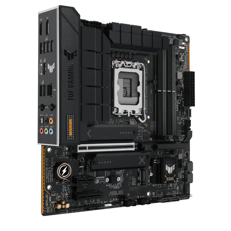 Motherboard ASUS TUF GAMING B760M-PLUS WIFI II mATX DDR5 PCIe 5.0 Wi-Fi 6E LAN 2.5Gb Intel LGA1700