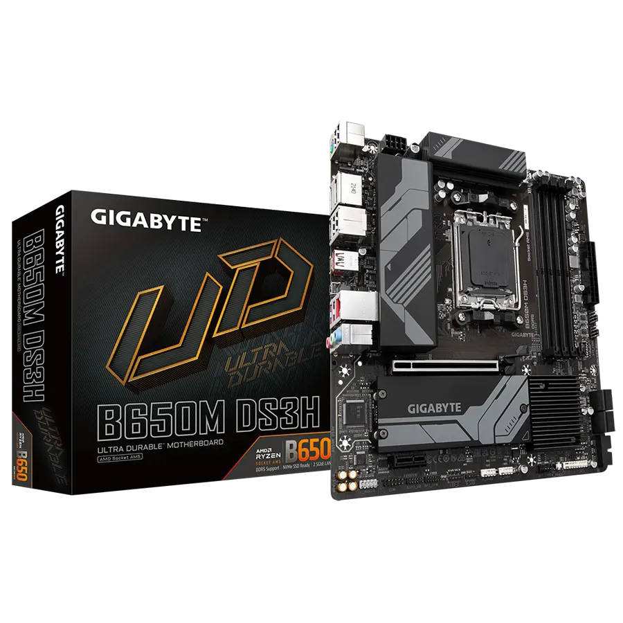 Motherboard GIGABYTE B650M DS3H mATX DDR5 AMD AM5