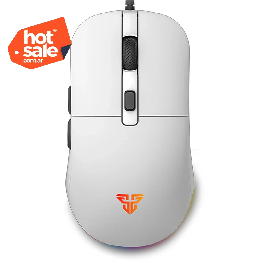 Mouse Gamer Fantech KANATA S VX9S ARGB 7200 DPI 6 Botones Blanco